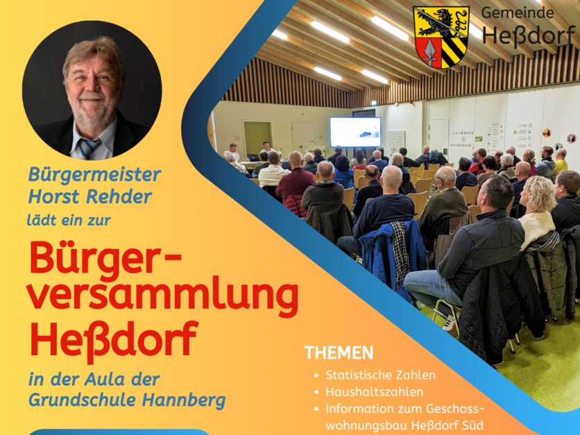 Bürgerversammlung 2024 in Heßdorf